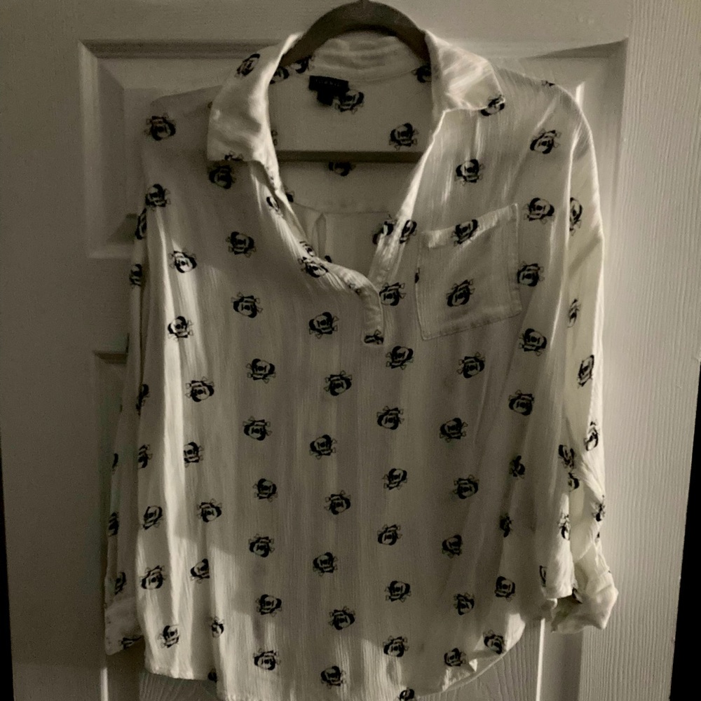 Torrid gauze blouse